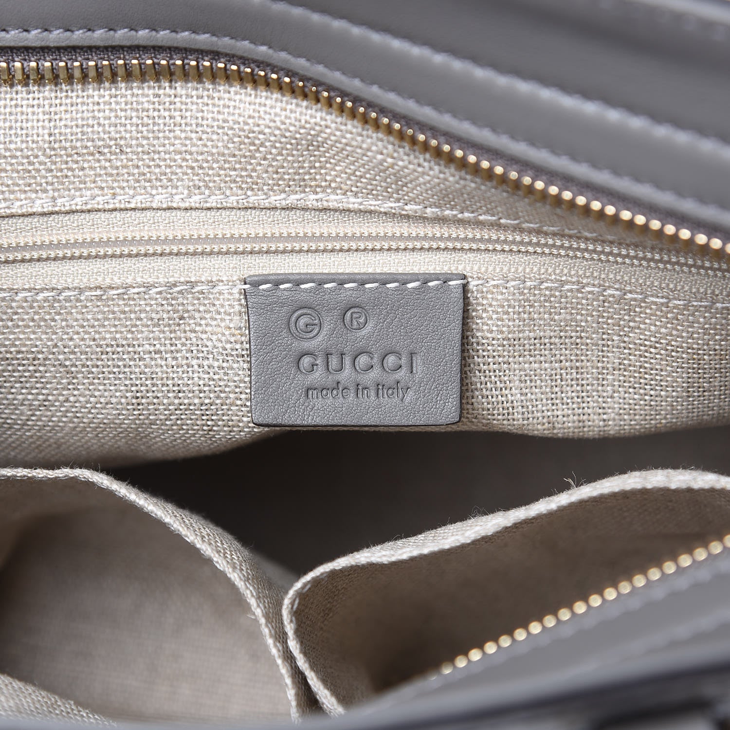 Gucci Microguccissima Small Bree Tote Graphite 6 of 9