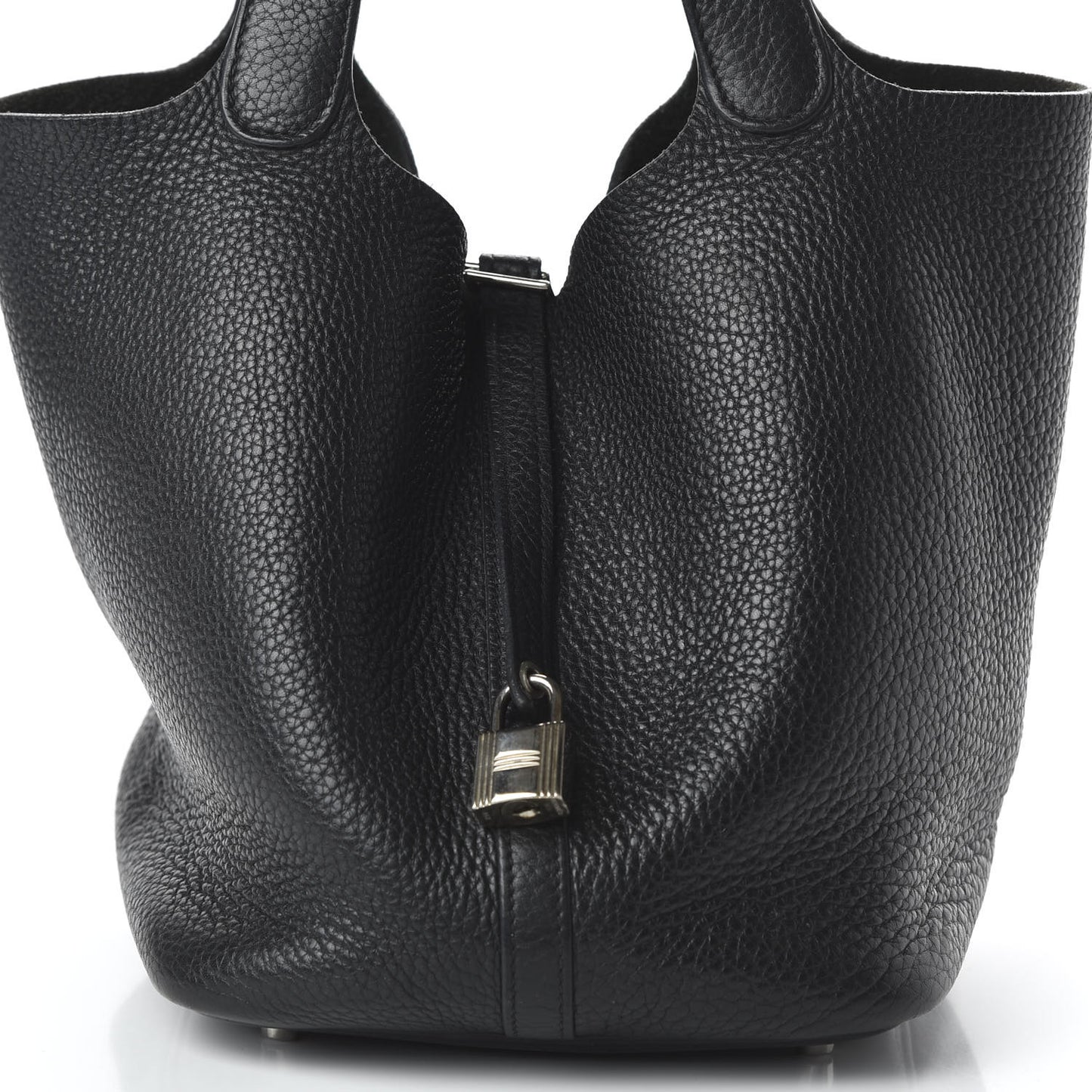 Taurillon Clemence Picotin Lock 22 MM Black