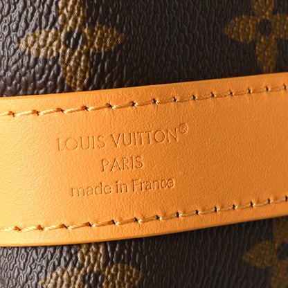 Louis Vuitton Monogram Macassar Keepall Bandouliere 50 Safran Yellow 6 of 9