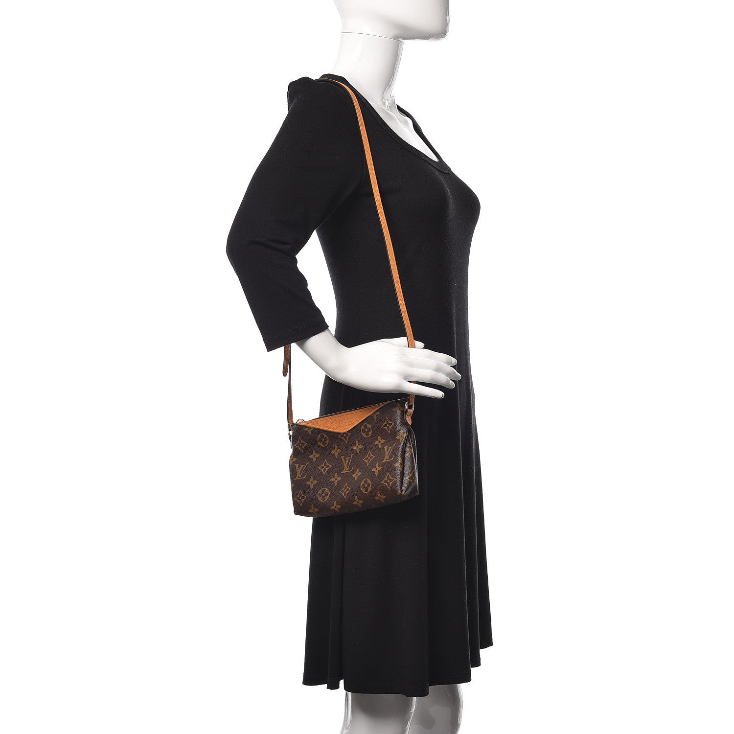 Louis Vuitton Monogram Pallas Uniformes Crossbody Safran 2 of 10