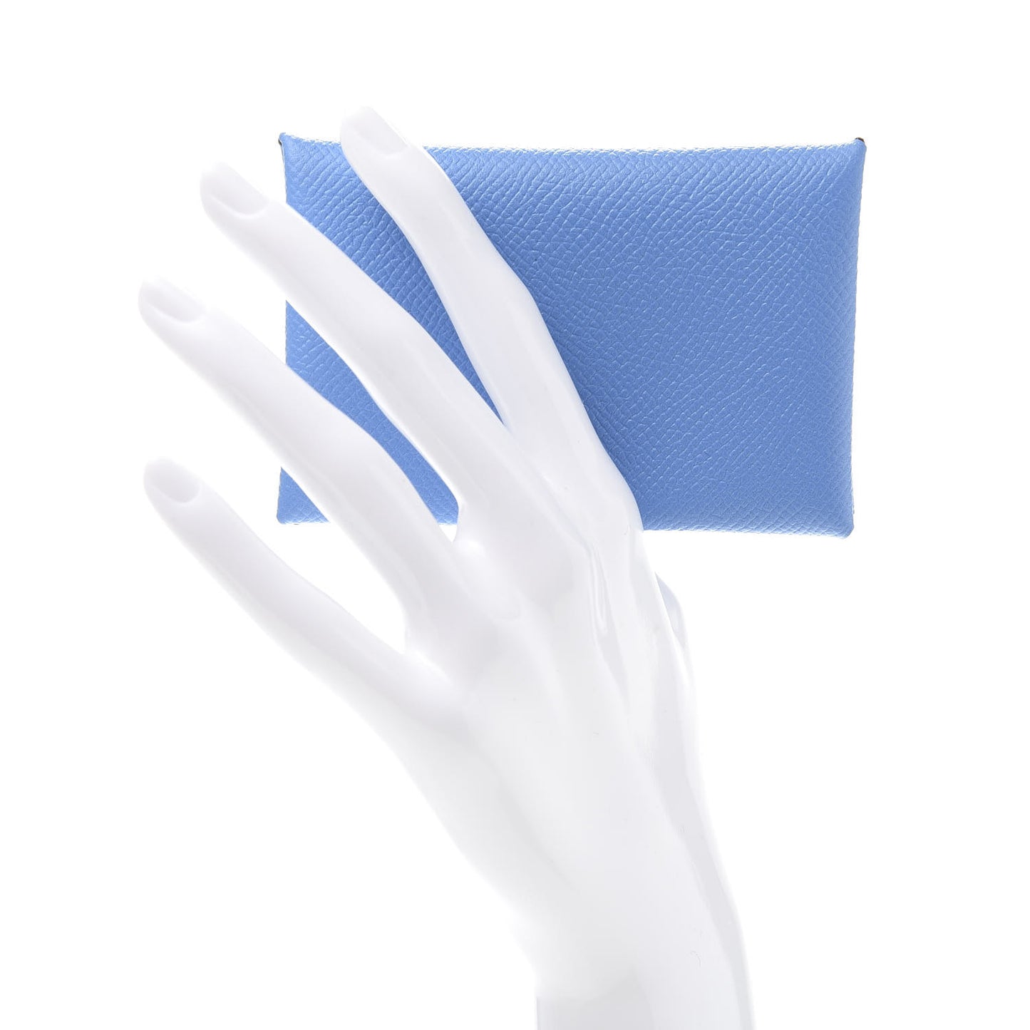 Epsom Calvi Card Case Bleu Paradis