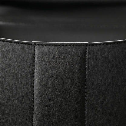 Delvaux Calfskin MM L'Humour Brillant Satchel Black 7 of 13