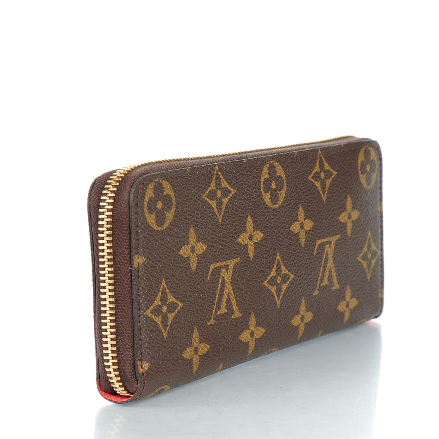 Louis Vuitton Monogram Clemence Wallet Poppy 3 of 7