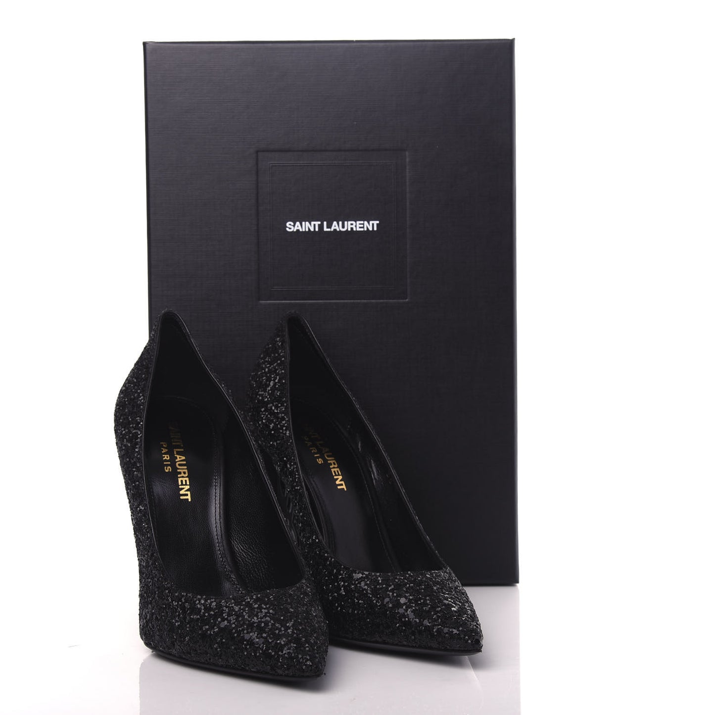 Glitter Opyum 100 Pumps 36 Black