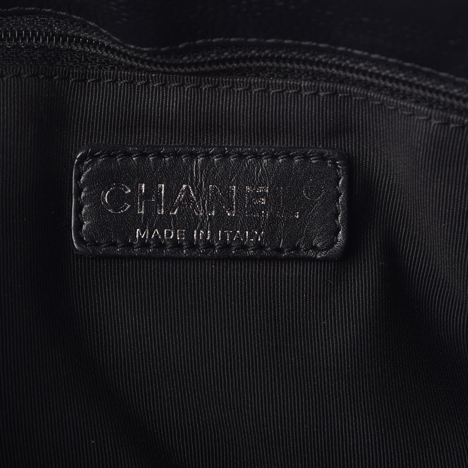 Chanel Caviar Quilted Grand Shopping Tote GST Black 6 of 8