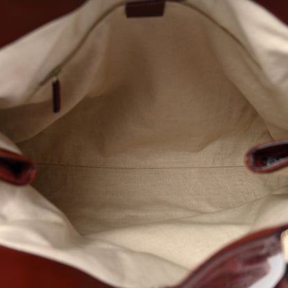 Gucci Guccissima Large Sukey Tote Red 5 of 12