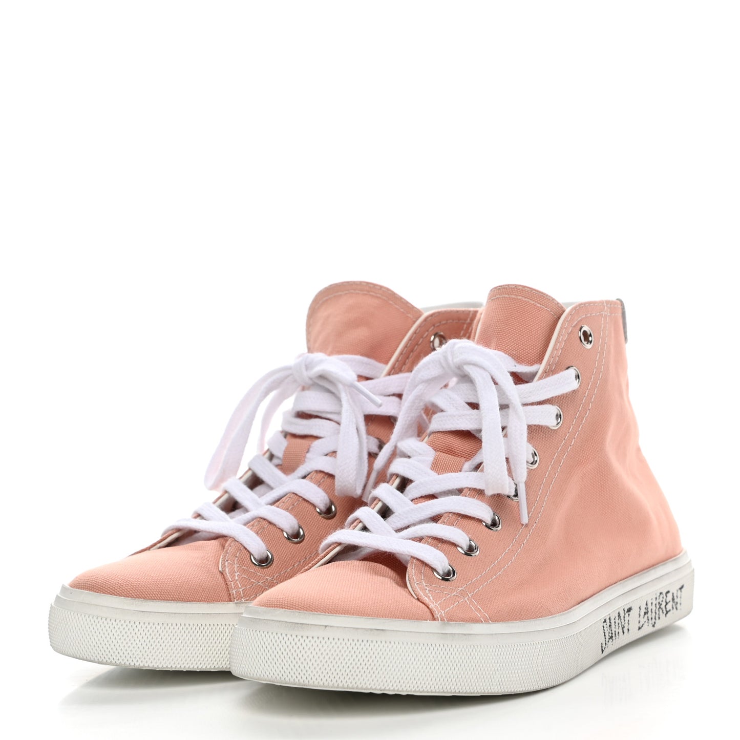 Canvas Womens Malibu High Top Sneakers 38.5 Ballet Pink