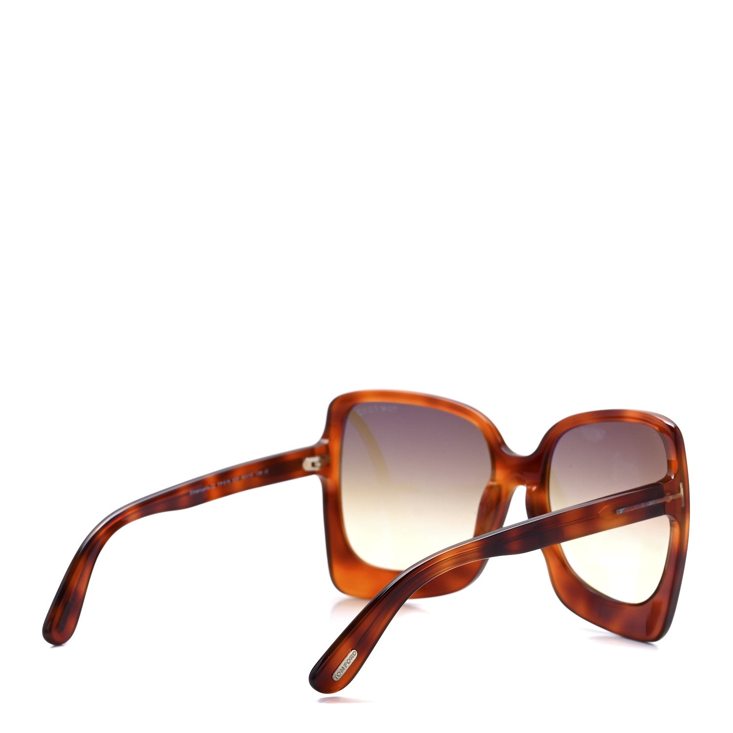 Tom Ford Acetate Emmanuella Sunglasses TF618 Tortoise 4 of 9