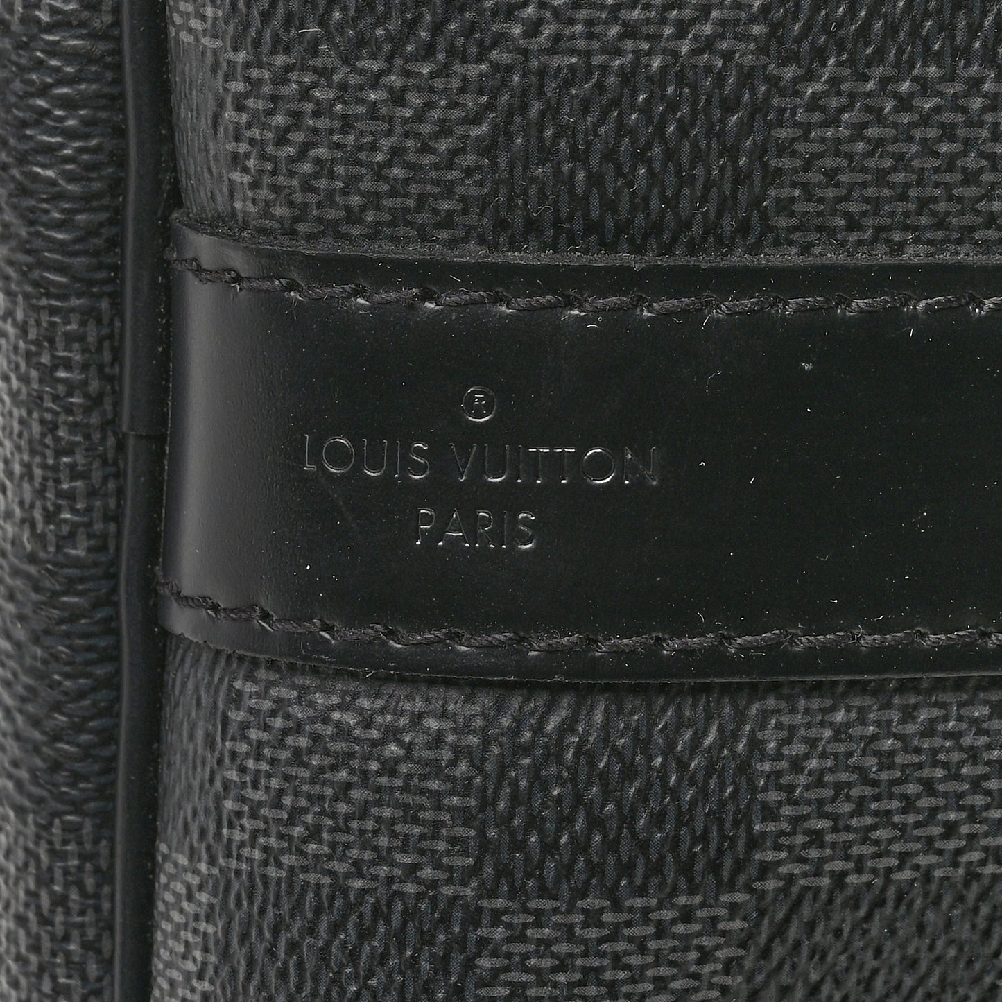 Damier Graphite Keepall Bandouliere 55