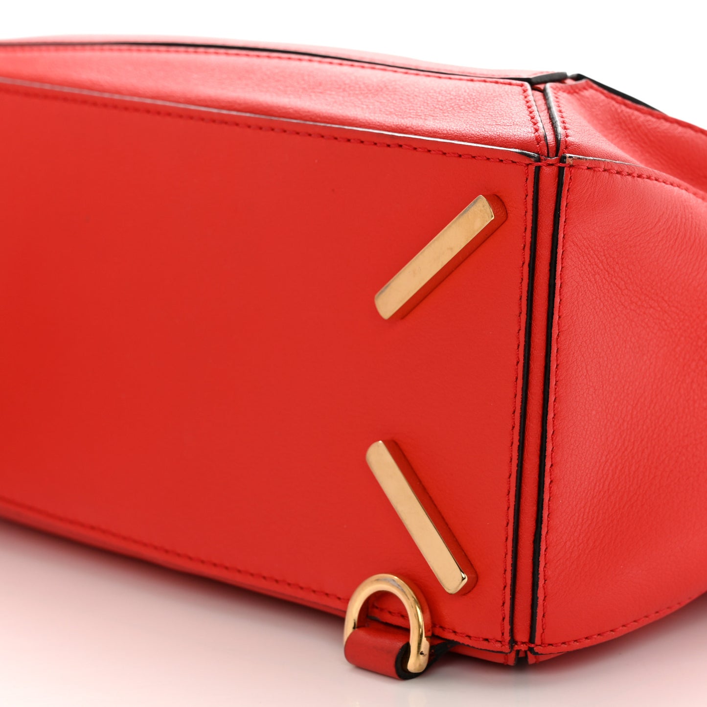 Calfskin Small Puzzle Bag Scarlet