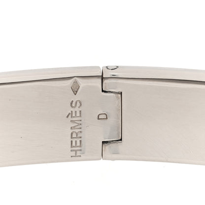 Hermes Enamel Narrow Clic Clac H Bracelet PM Black 4 of 4