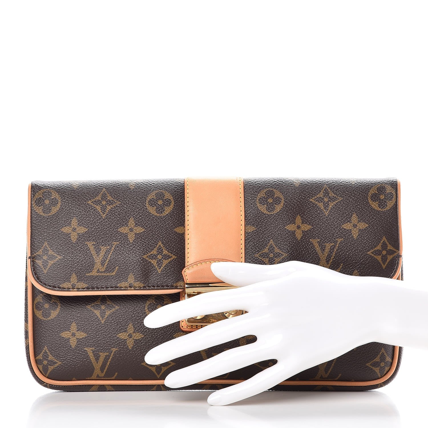 Louis Vuitton Monogram SC Slim Clutch 2 of 8