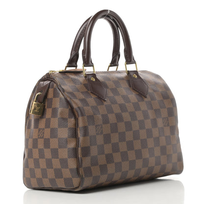 Louis Vuitton Damier Ebene Speedy 25 3 of 15