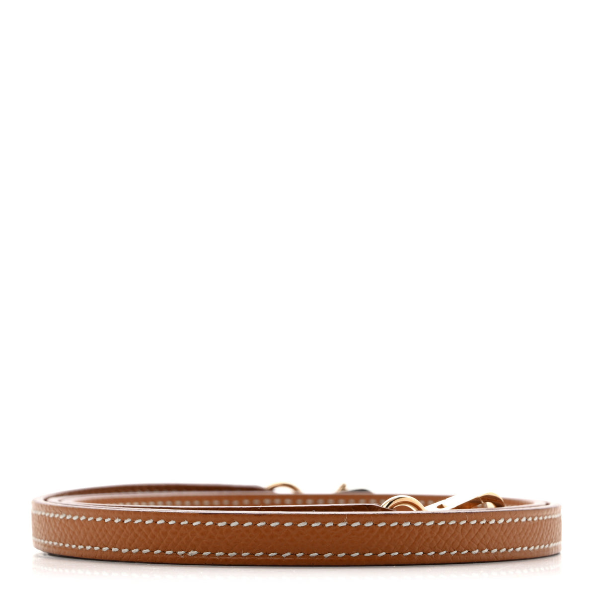 Hermes Epsom Mini Kelly Shoulder Strap Gold 2 of 5