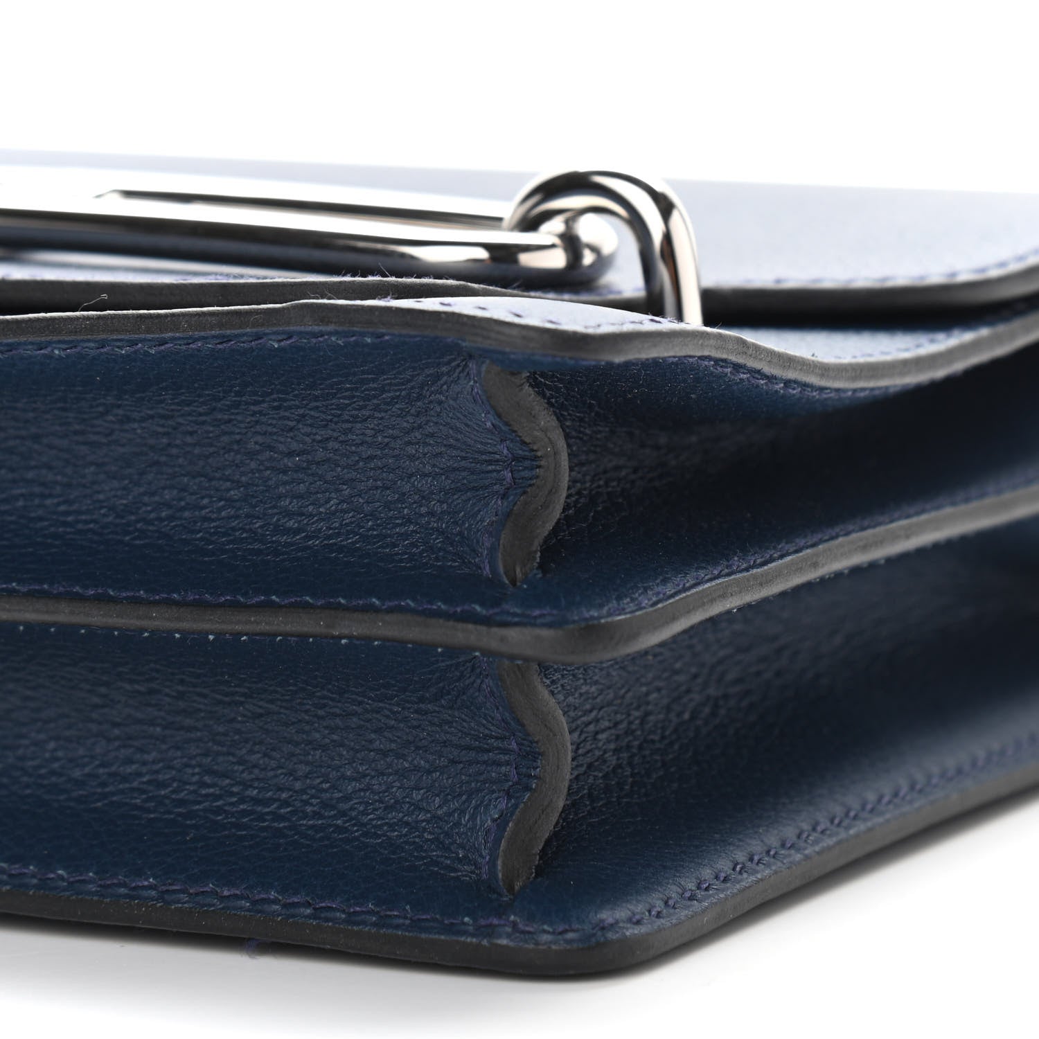 Hermes Evercolor Mini Sac Roulis Bleu De Malte 10 of 12