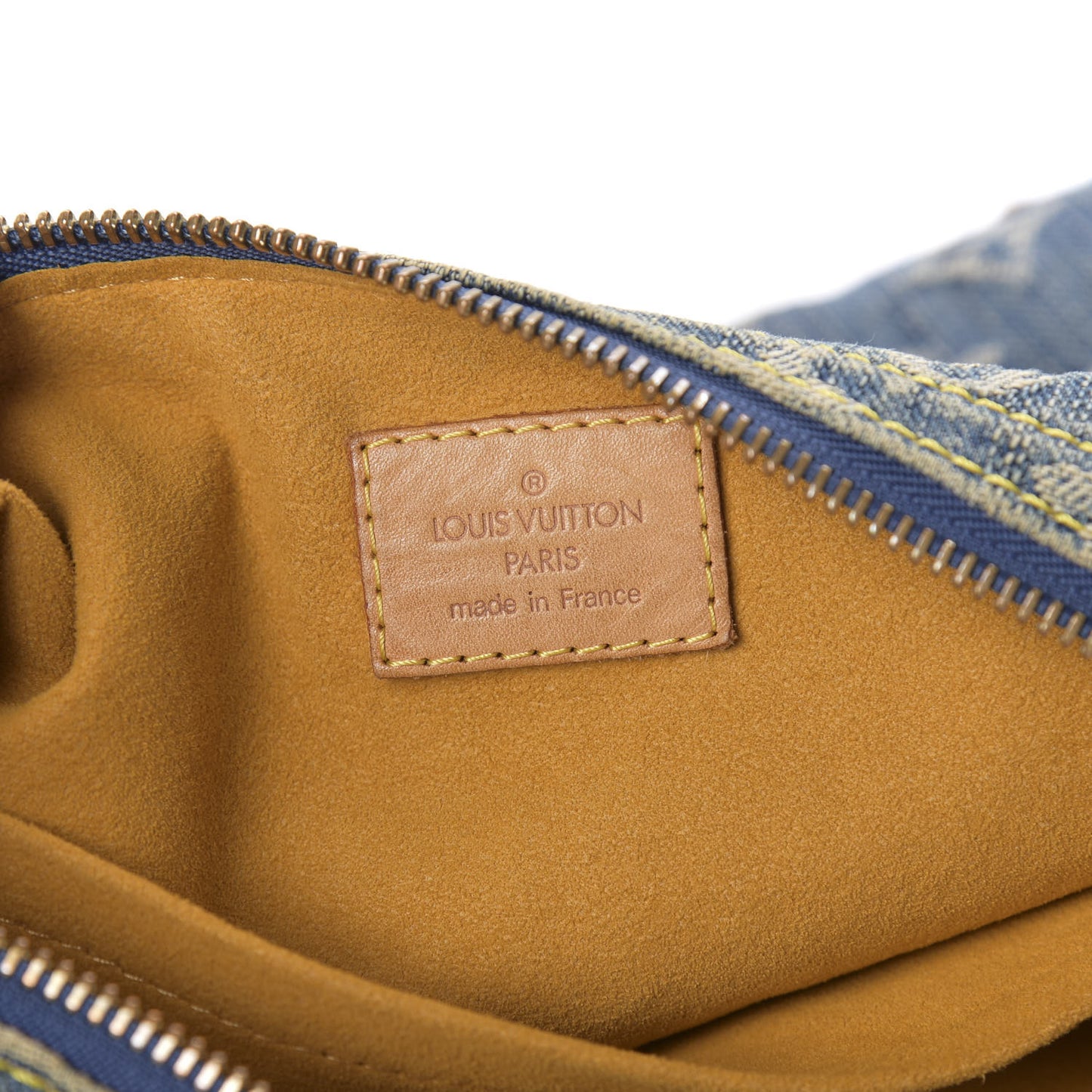 Monogram Denim Baggy PM Blue