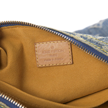 Louis Vuitton Monogram Denim Baggy PM Blue 8 of 9