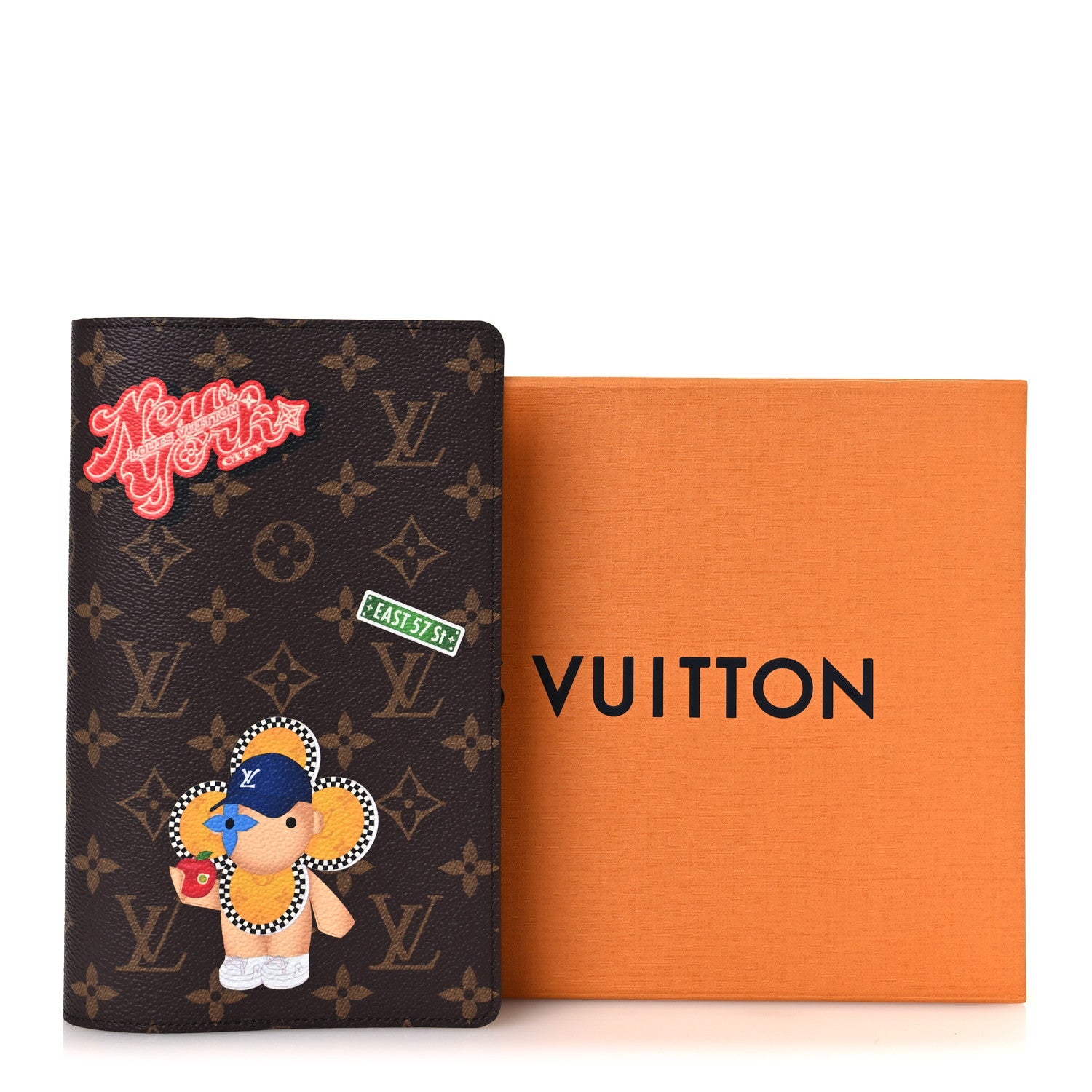 Louis Vuitton Monogram Emily Notebook Cover MM Jaune 1854182