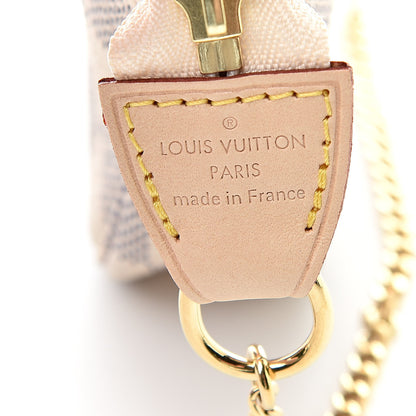 Louis Vuitton Damier Azur Mini Pochette Accessories 6 of 8