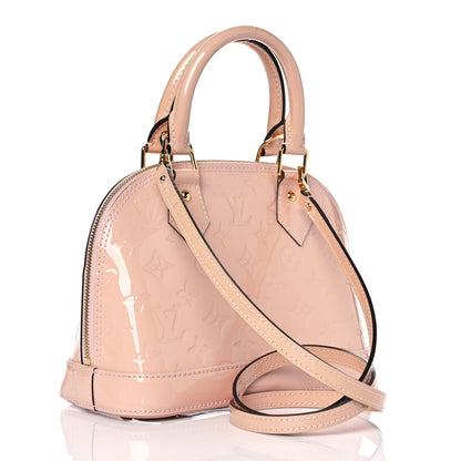 Louis Vuitton Vernis Alma BB Rose Ballerine 3 of 8