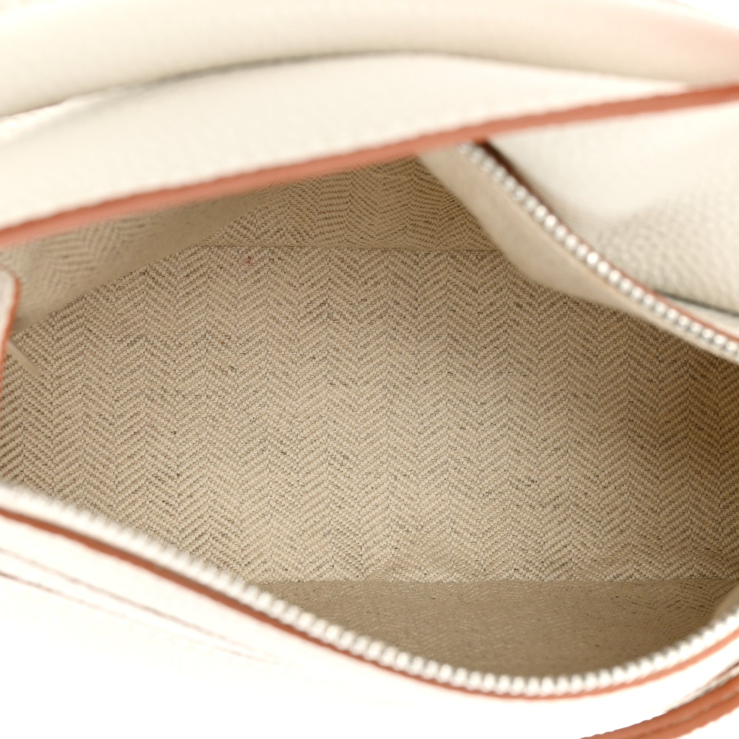 Calfskin Mini Puzzle Bag Soft White