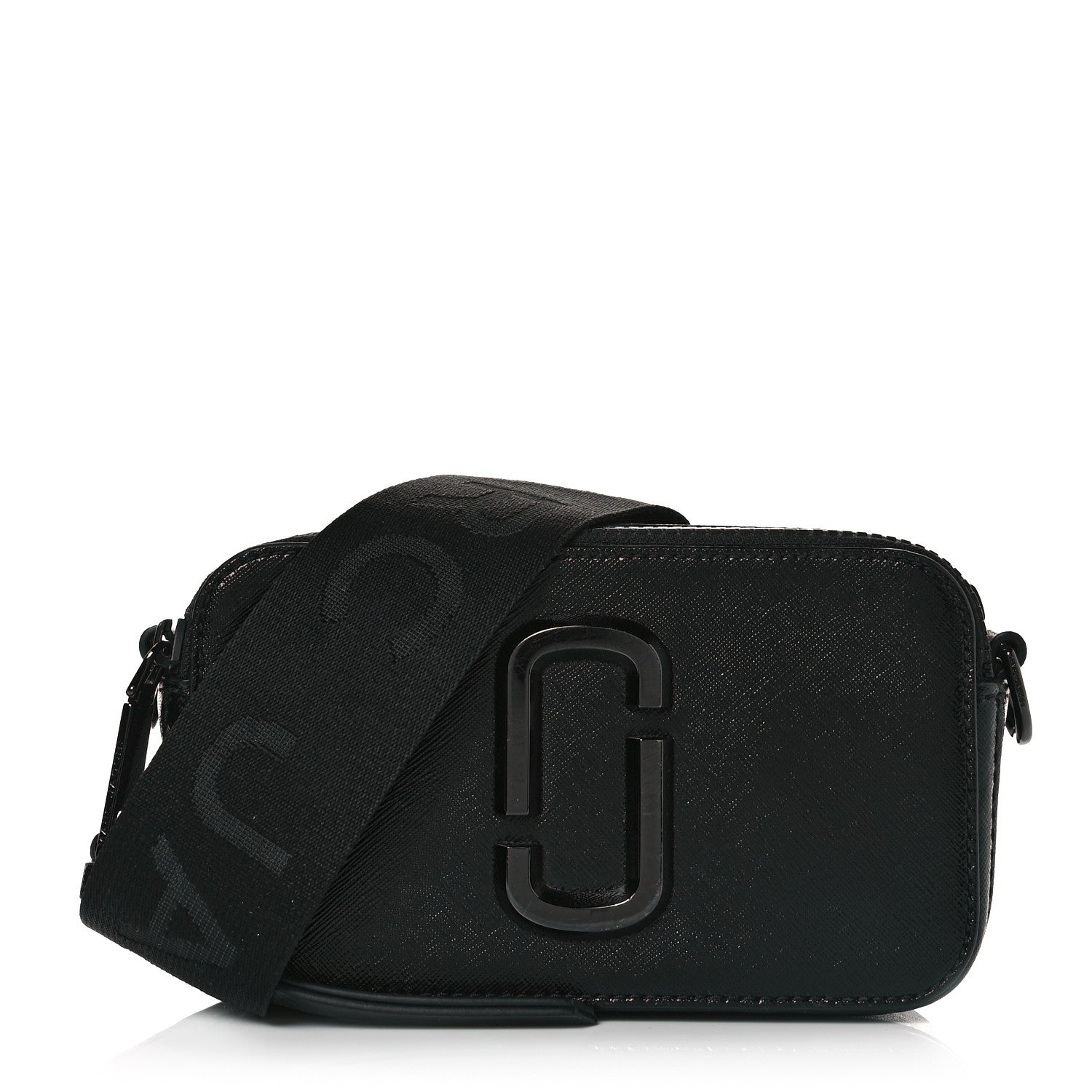 Marc Jacobs Saffiano Snapshot Camera Bag Black 1 of 8