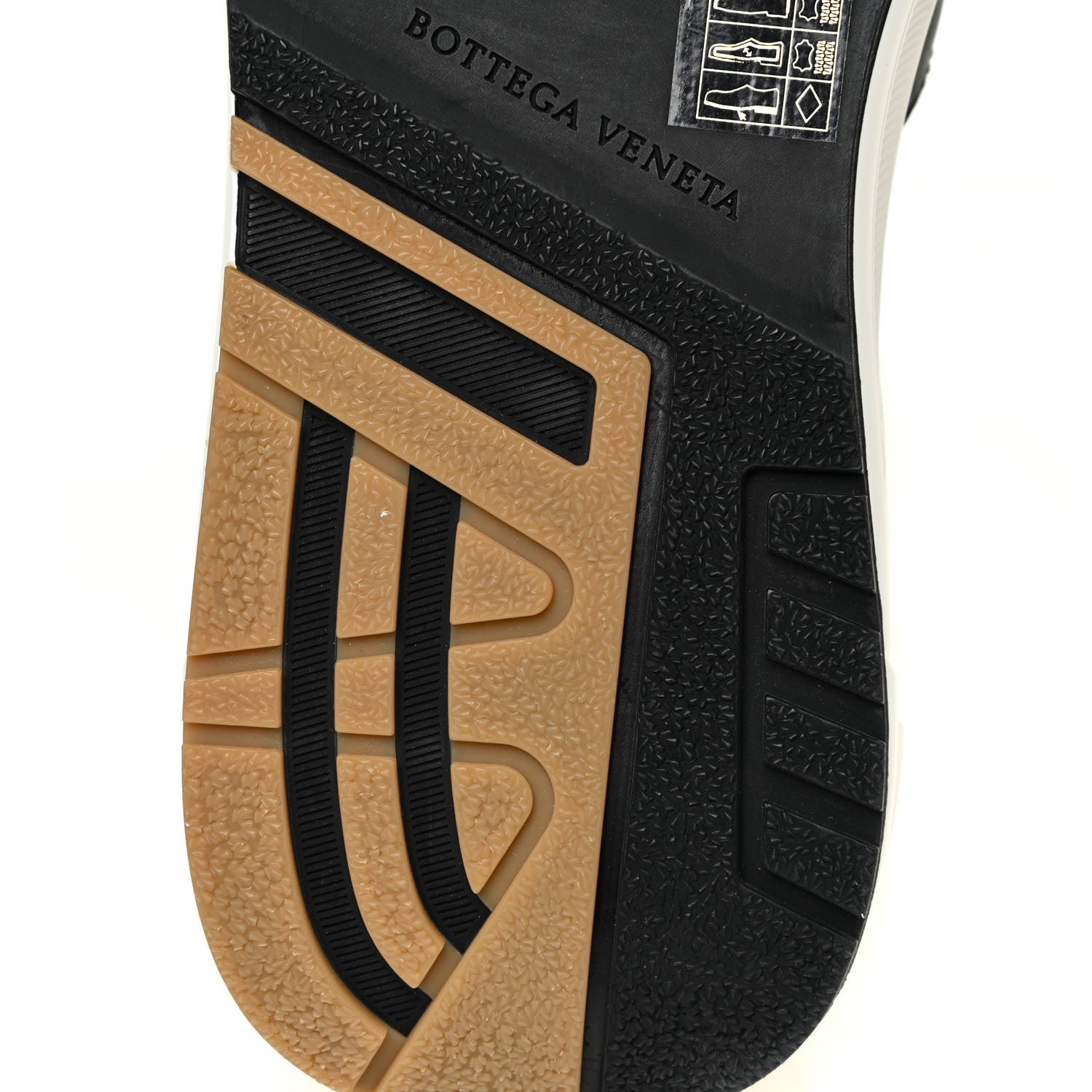 Bottega Veneta Calfskin Technical Mesh Speedster Sneakers 42 White Black 8 of 14