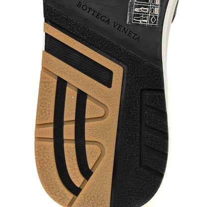 Bottega Veneta Calfskin Technical Mesh Speedster Sneakers 42 White Black 8 of 14