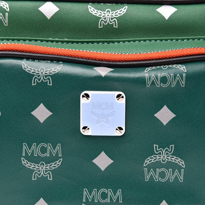 MCM Visetos Reflective Nylon Resnick Belt Bag Eden 8 of 11