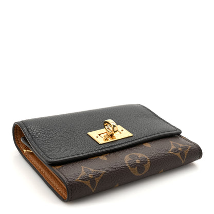Louis Vuitton Monogram Victorine On My Side Wallet Black 4 of 10