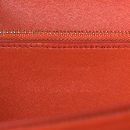 Celine Box Calfskin Medium Classic Box Flap Bag Red 7 of 16