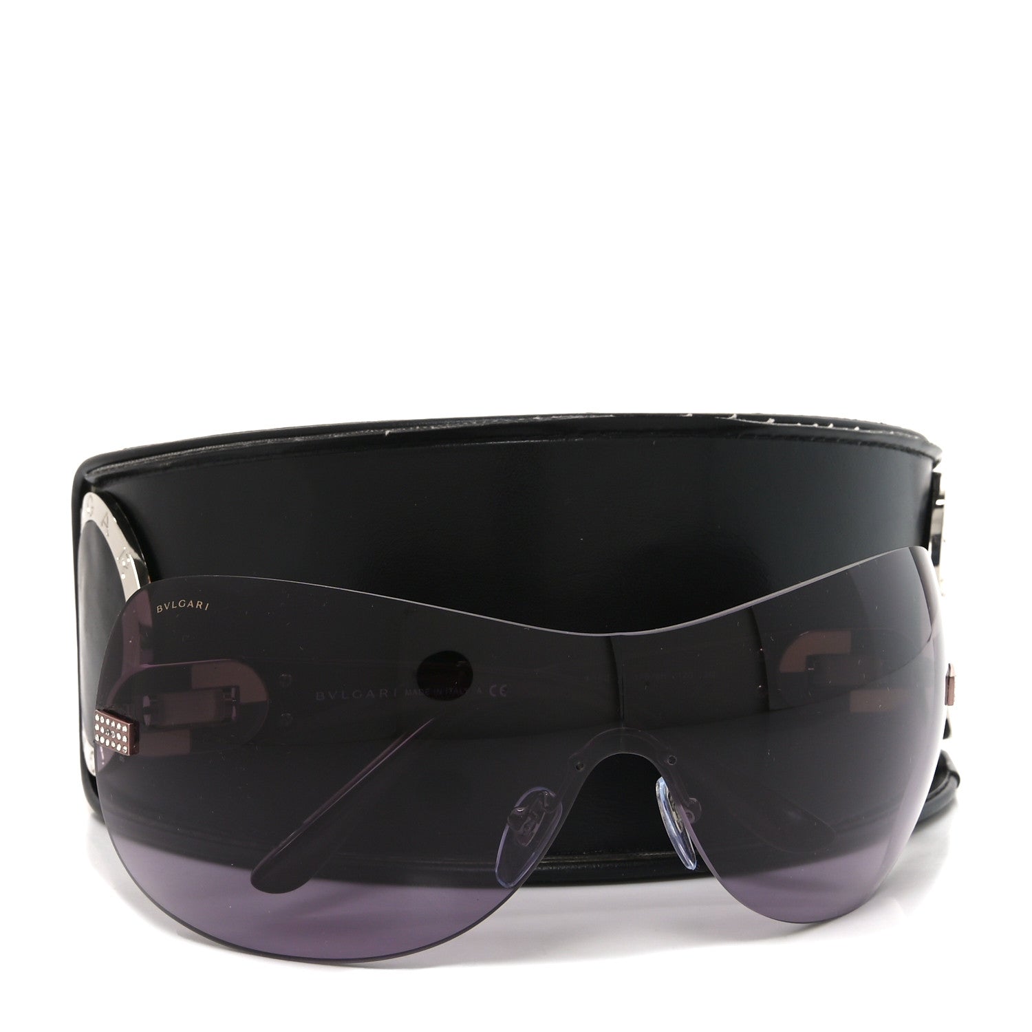 Bulgari Crystal Sunglasses 6054-B Purple 6 of 7