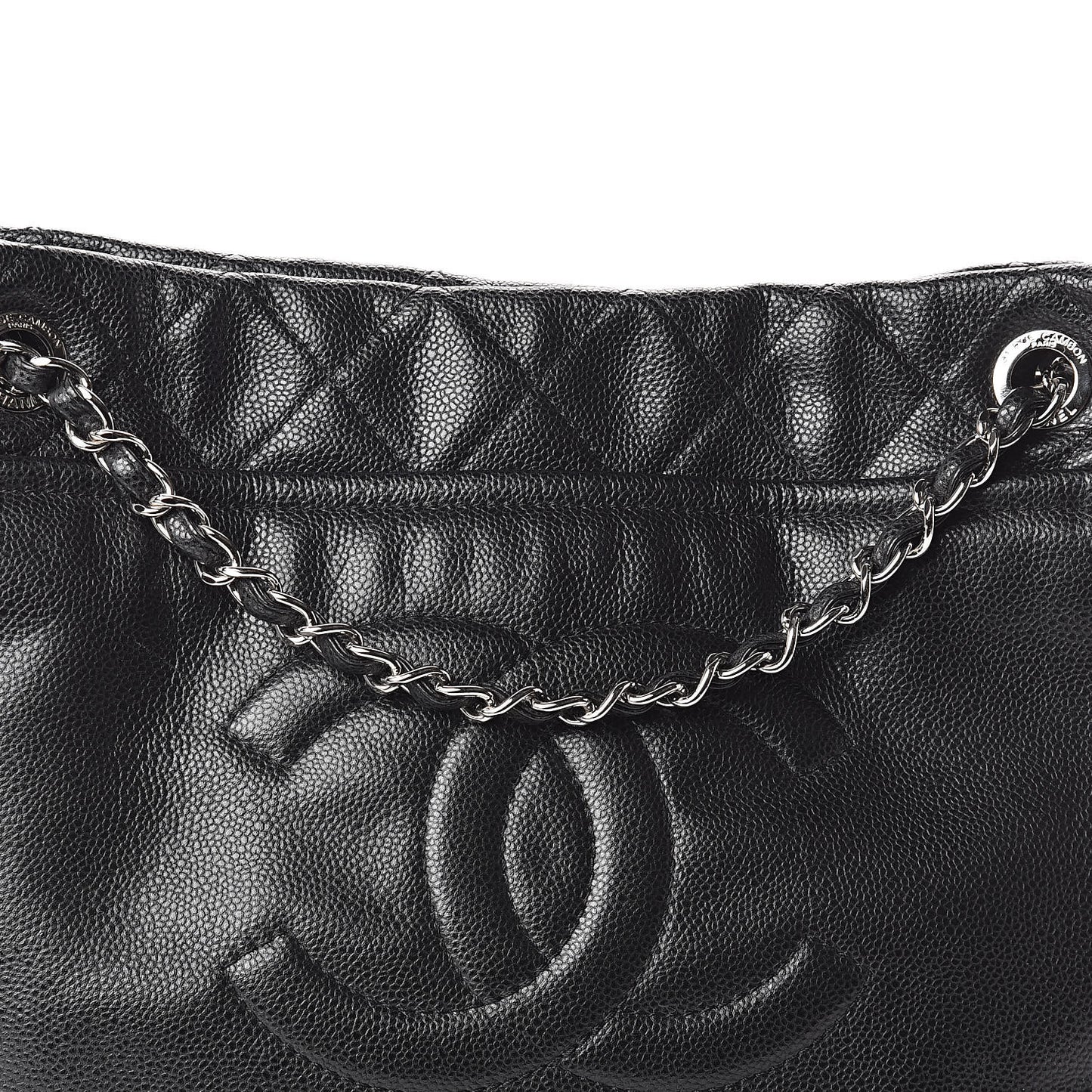 Caviar Timeless CC Soft Tote Black