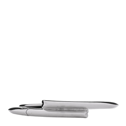 Foundrae 18K White Gold Strong Hearts Love Link Bangle Bracelet 1 of 3
