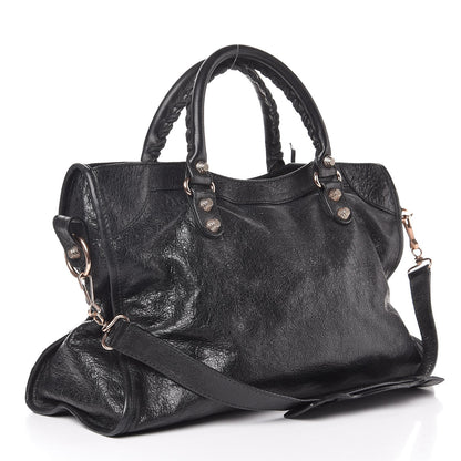 Balenciaga Agneau Giant 12 Rose Gold Hardware City Black 3 of 11