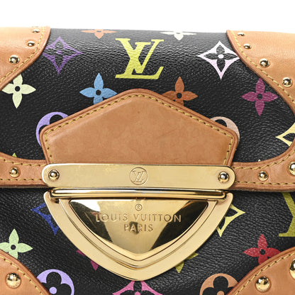 Louis Vuitton Monogram Multicolor Marilyn Black 7 of 9