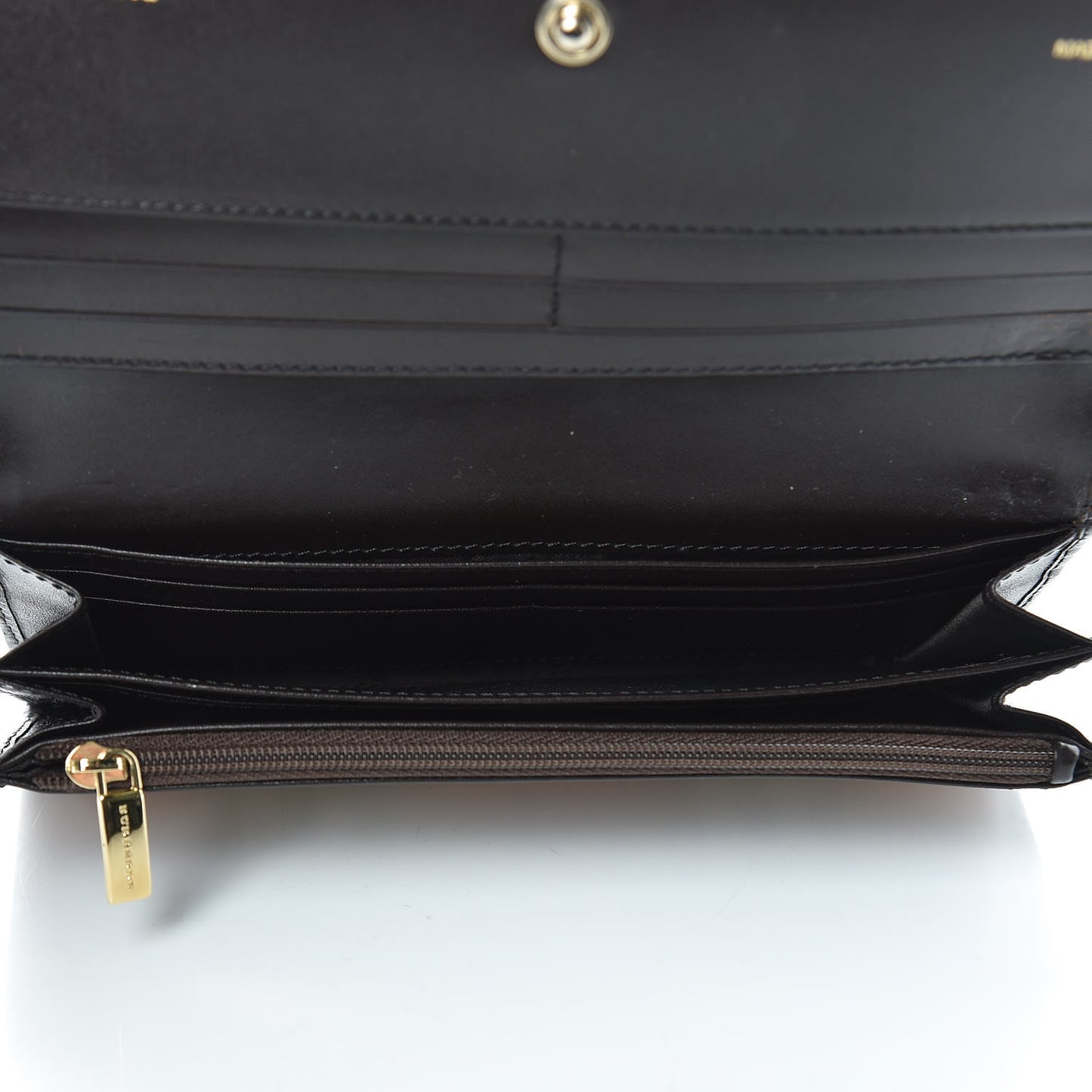 Haymarket Check Penrose Continental Wallet Brown