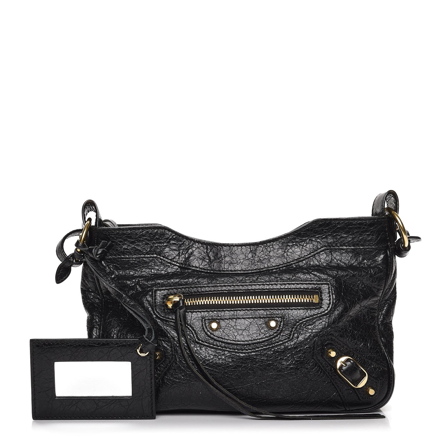 Balenciaga Agneau Classic Gold Hardware Hip Black 1 of 7