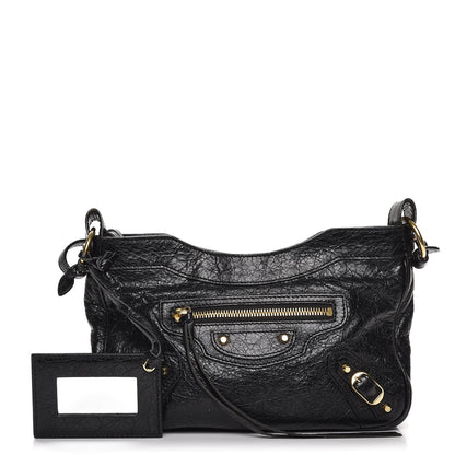 Balenciaga Agneau Classic Gold Hardware Hip Black 1 of 7