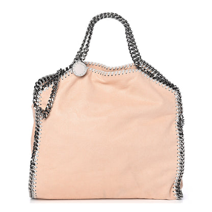Stella McCartney Shaggy Deer Falabella Fold Over Tote Powder 1 of 9