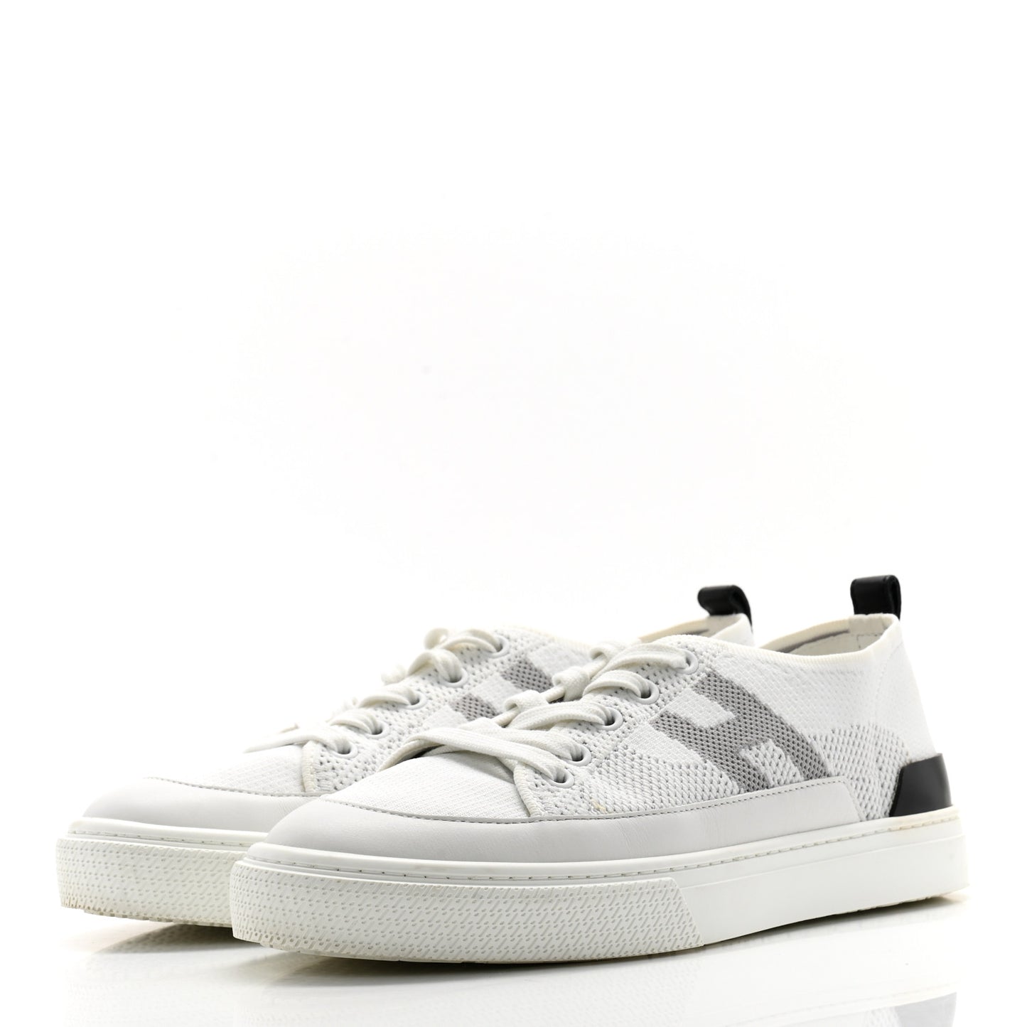 Calfskin Deep Sneakers 38 White Multicolor