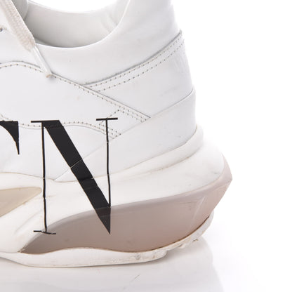 Valentino Garavani Calfskin VLTN Mens Bounce Sneakers 42 White 12 of 21