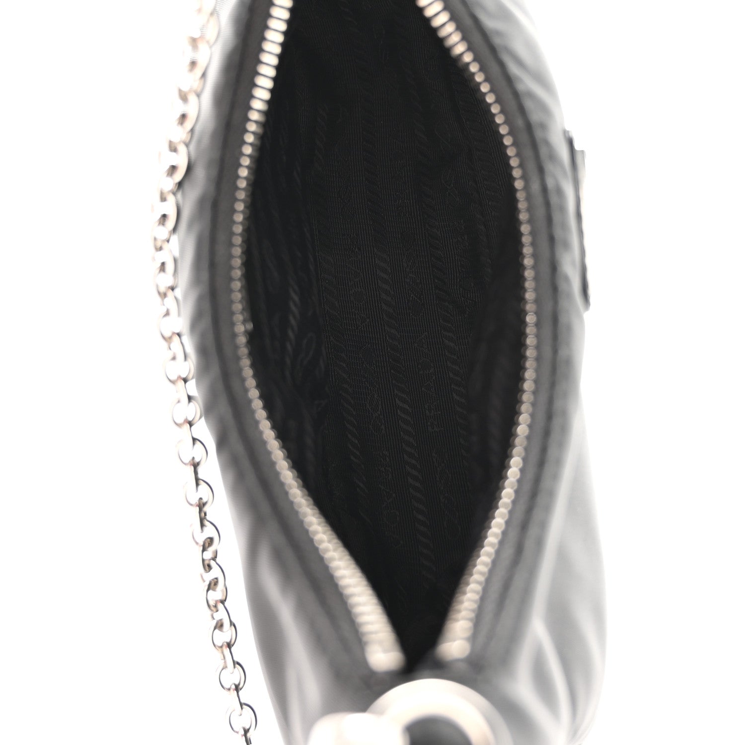 Prada Nylon Re-Edition 2005 Shoulder Bag Black 5 of 11