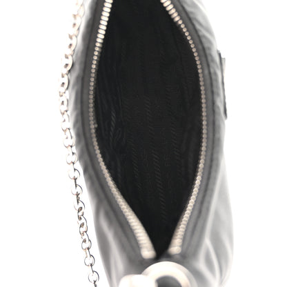 Prada Nylon Re-Edition 2005 Shoulder Bag Black 5 of 11