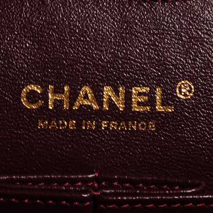 Chanel Lambskin Quilted Medium Double Flap Black 7 of 10