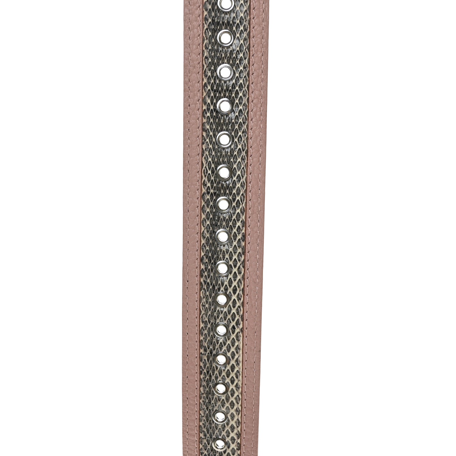 Louis Vuitton Watersnake Calfskin Bandouliere Shoulder Strap Pink Natural 4 of 5