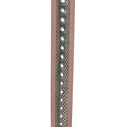 Louis Vuitton Watersnake Calfskin Bandouliere Shoulder Strap Pink Natural 4 of 5