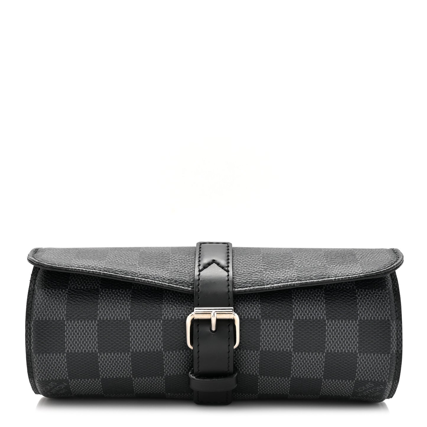 Damier Graphite 3 Watch Travel Case