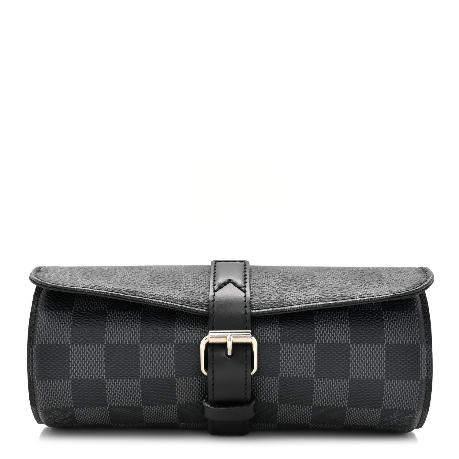Louis Vuitton Damier Graphite 3 Watch Travel Case 1 of 8