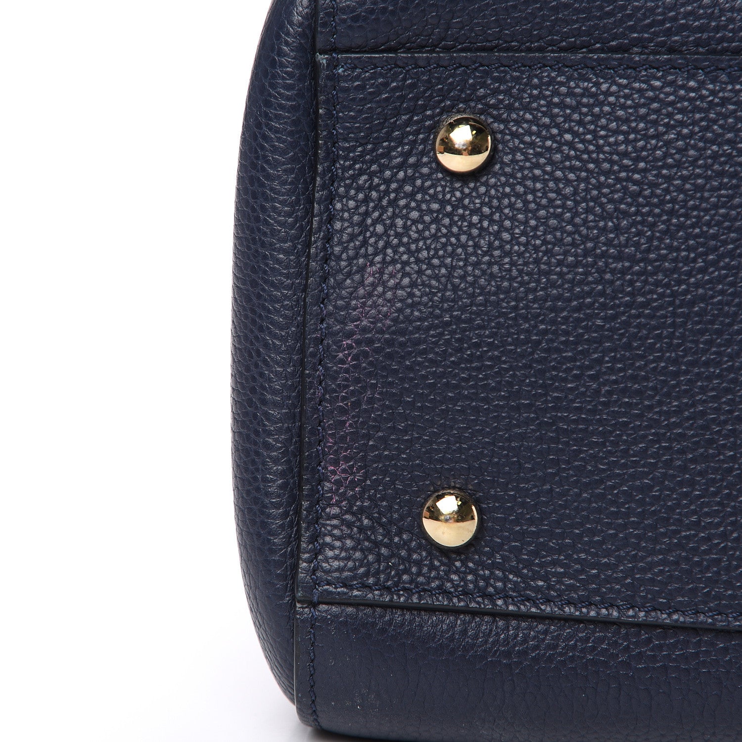 Chanel Grained Calfskin Small Neo Executive Shopper Tote Navy 10 of 12